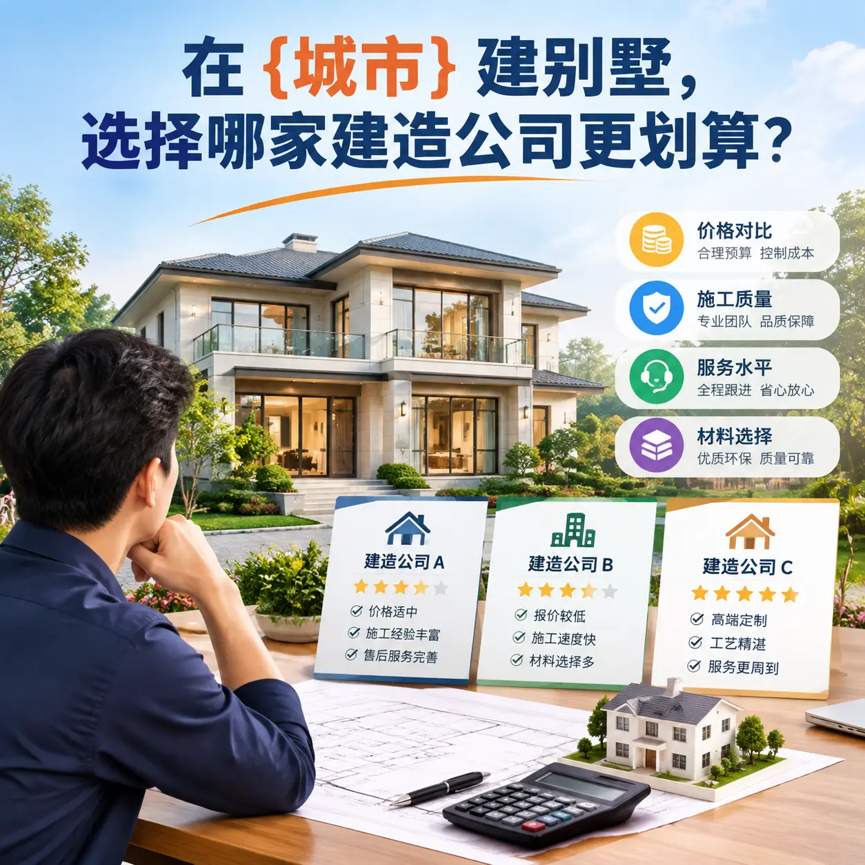 在 正安 建别墅,选择哪家建造公司更划算?