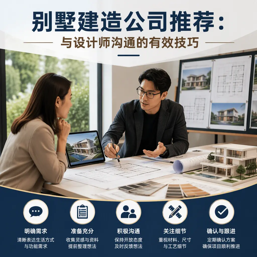 别墅建造公司推荐:与设计师沟通的有效技巧在 正安