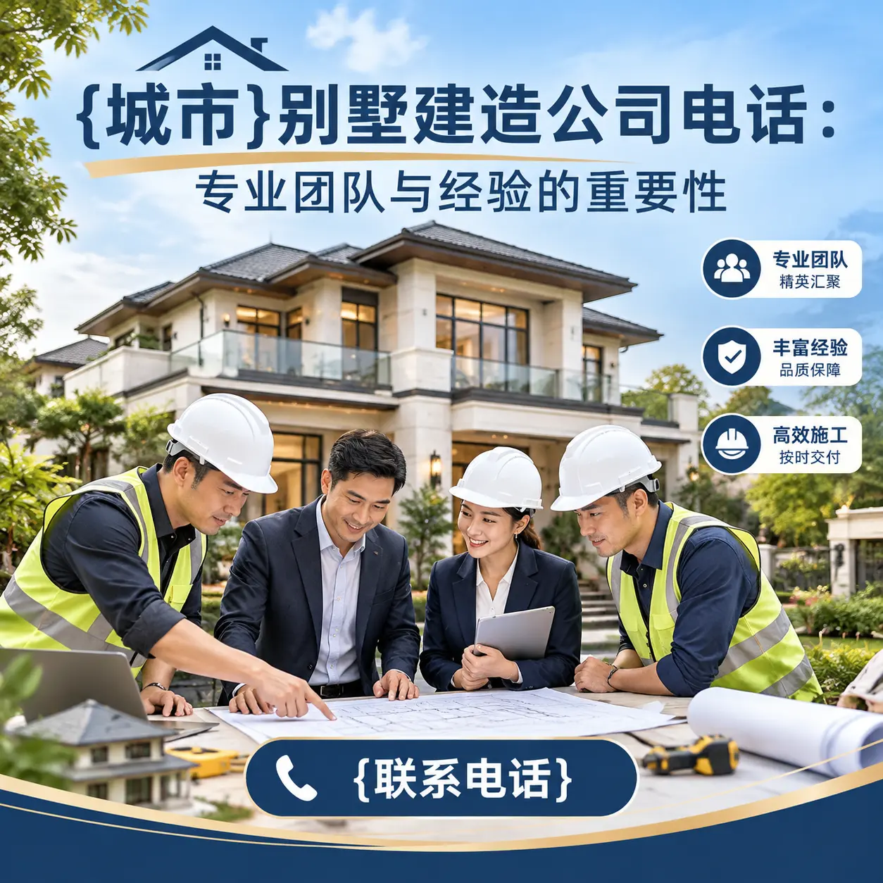 正安别墅建造公司电话:专业团队与经验的重要性