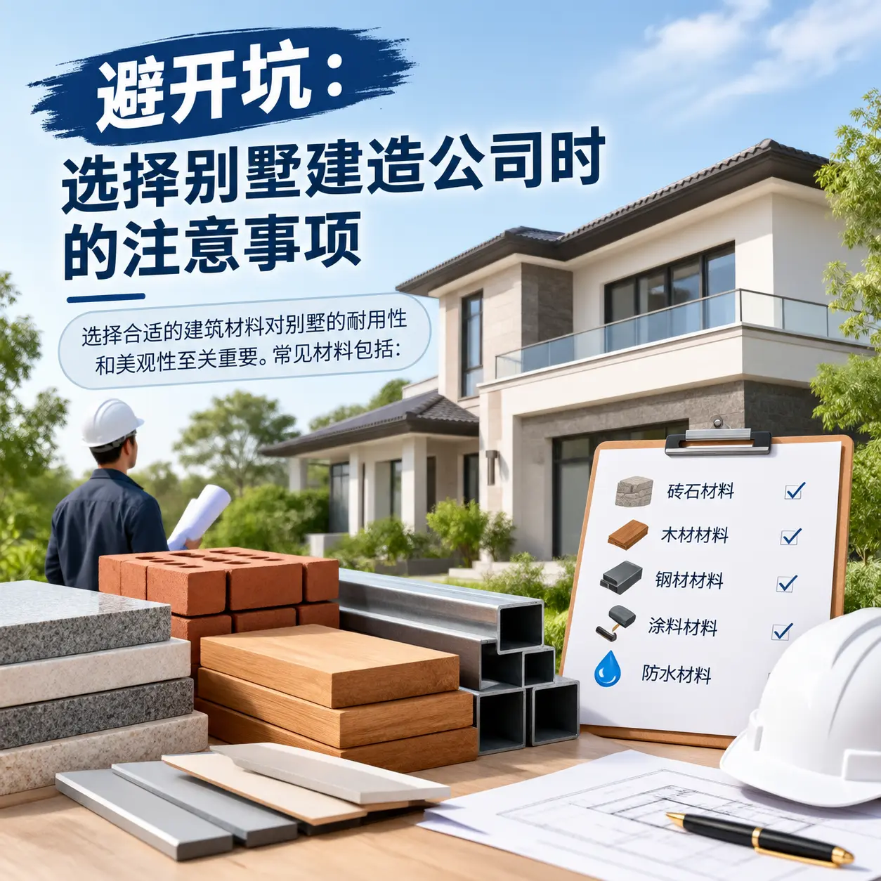 避开坑：选择 正安 别墅建造公司时的注意事项