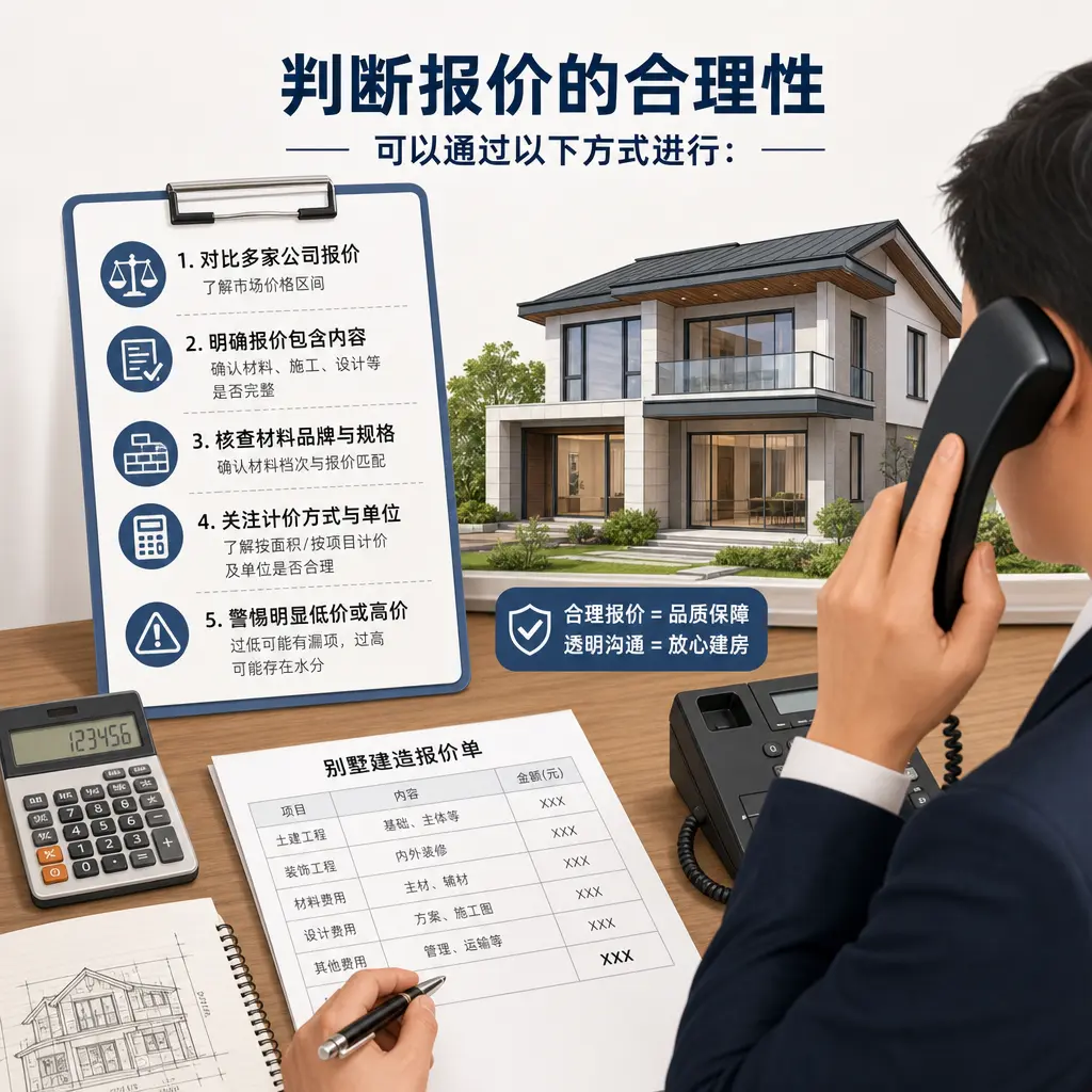 选择正安别墅建造公司时,电话咨询的注意事项