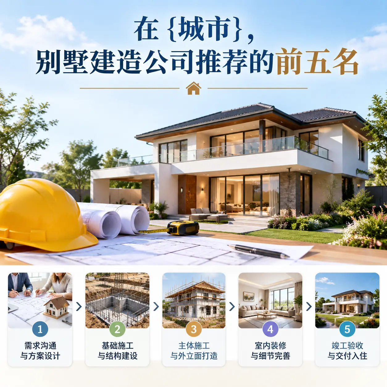 在 正安，别墅建造公司推荐的前五名