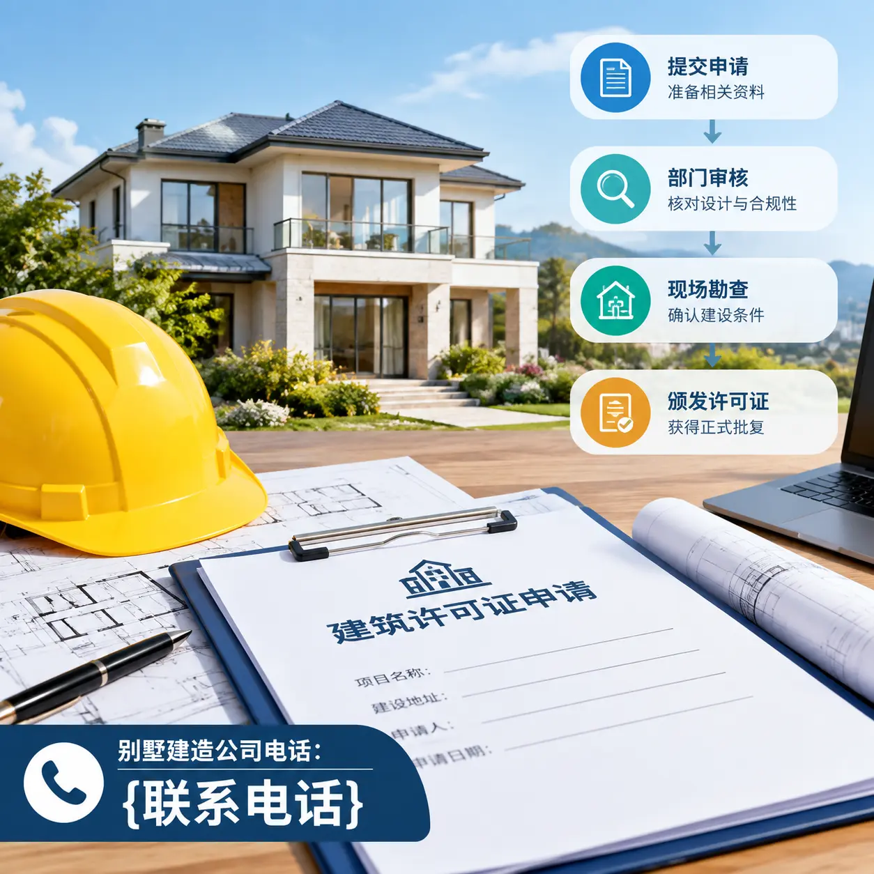 别墅建造公司电话:在正安建造前的准备工作