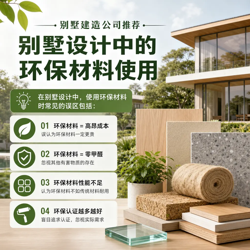 别墅建造公司推荐: 正安 别墅设计中的环保材料使用